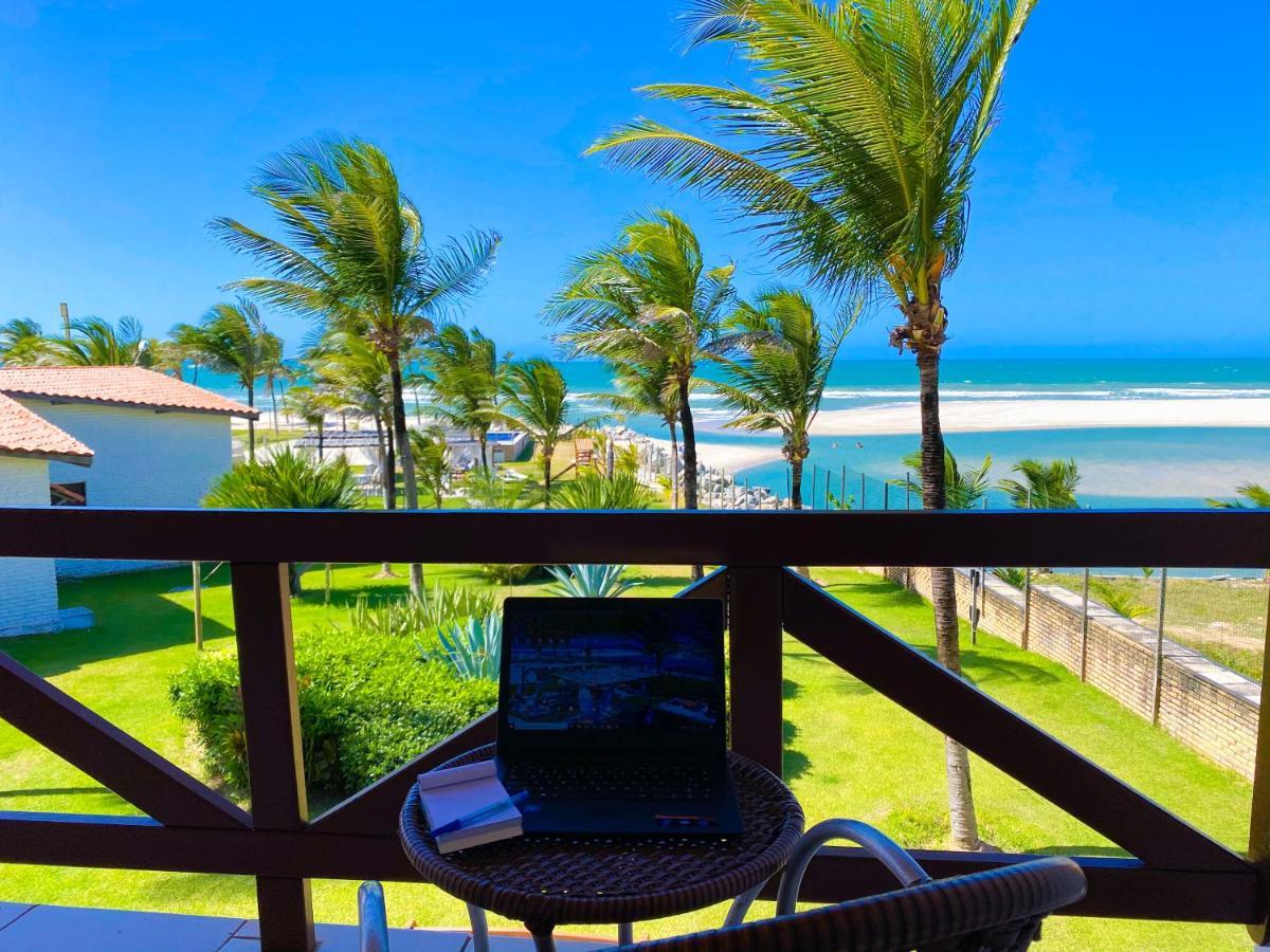 Jangadeiro Praia Hotel Resort - Parque Aquatico E Pe Na Areia Aquiraz Exteriör bild