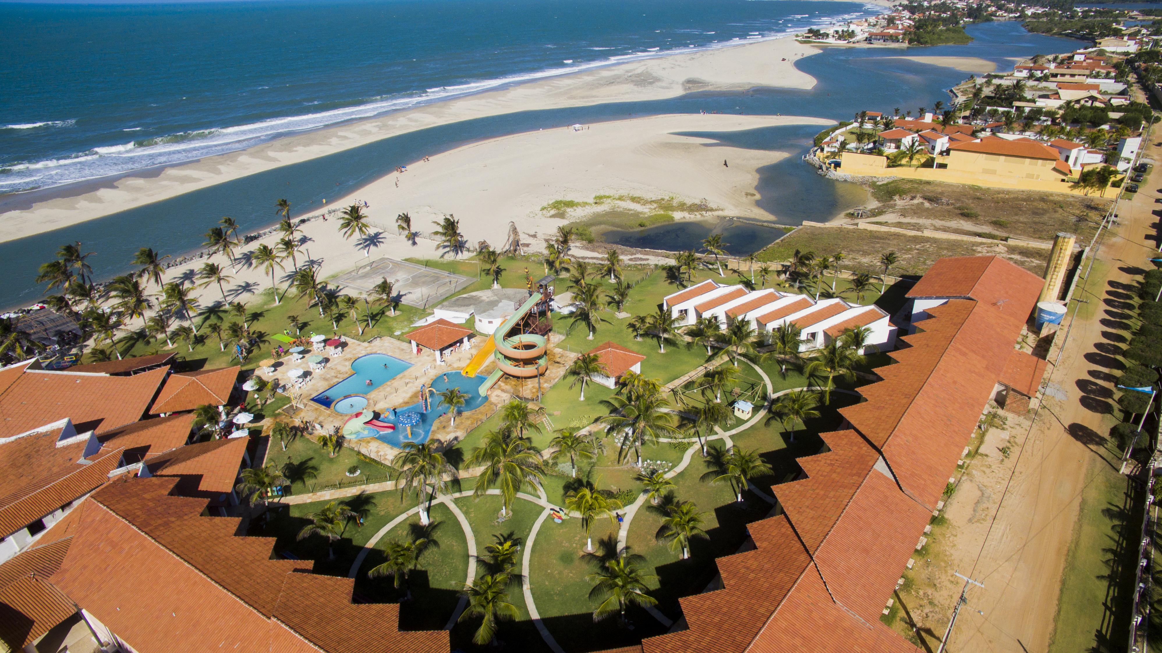 Jangadeiro Praia Hotel Resort - Parque Aquatico E Pe Na Areia Aquiraz Exteriör bild