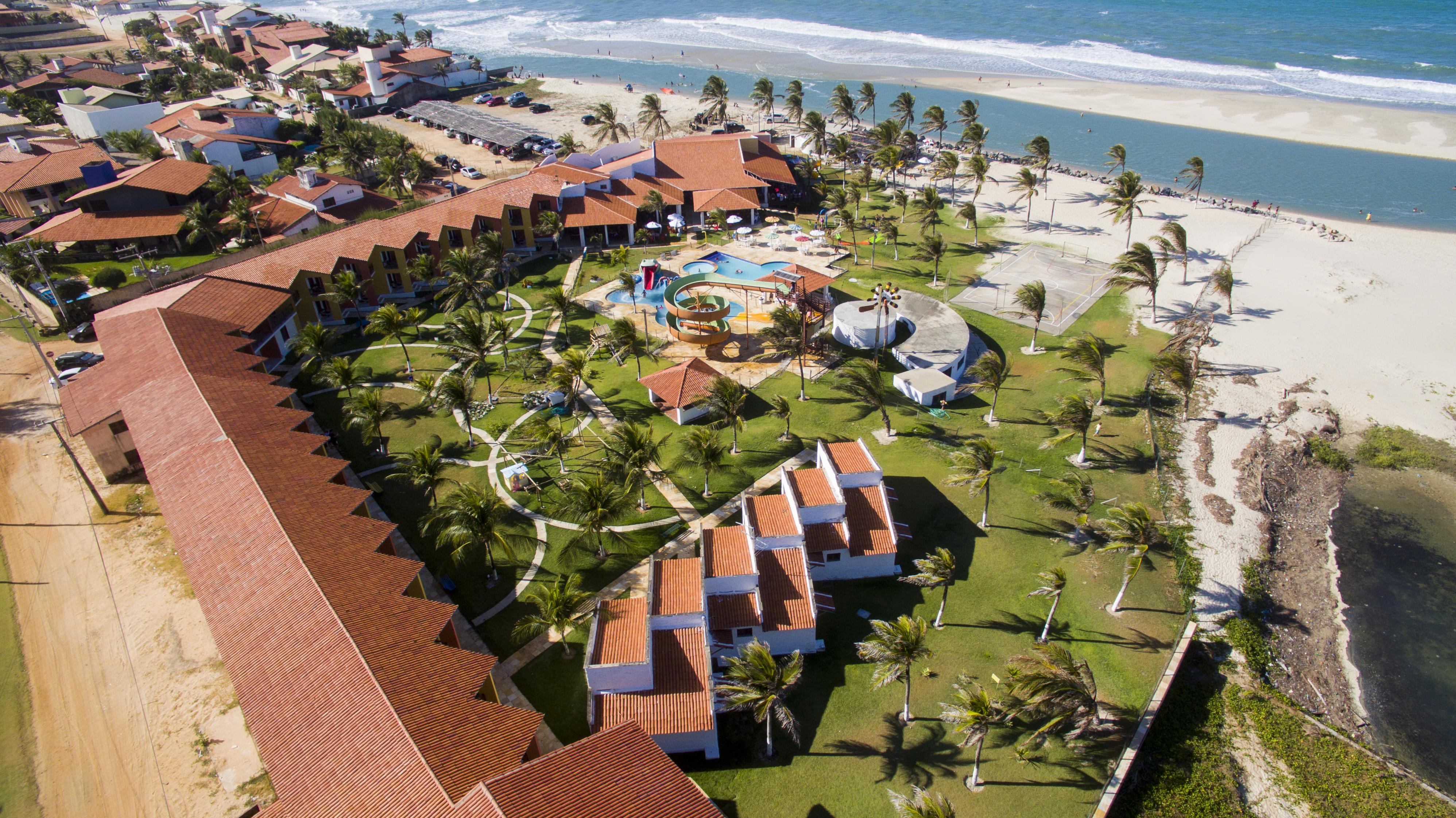 Jangadeiro Praia Hotel Resort - Parque Aquatico E Pe Na Areia Aquiraz Exteriör bild
