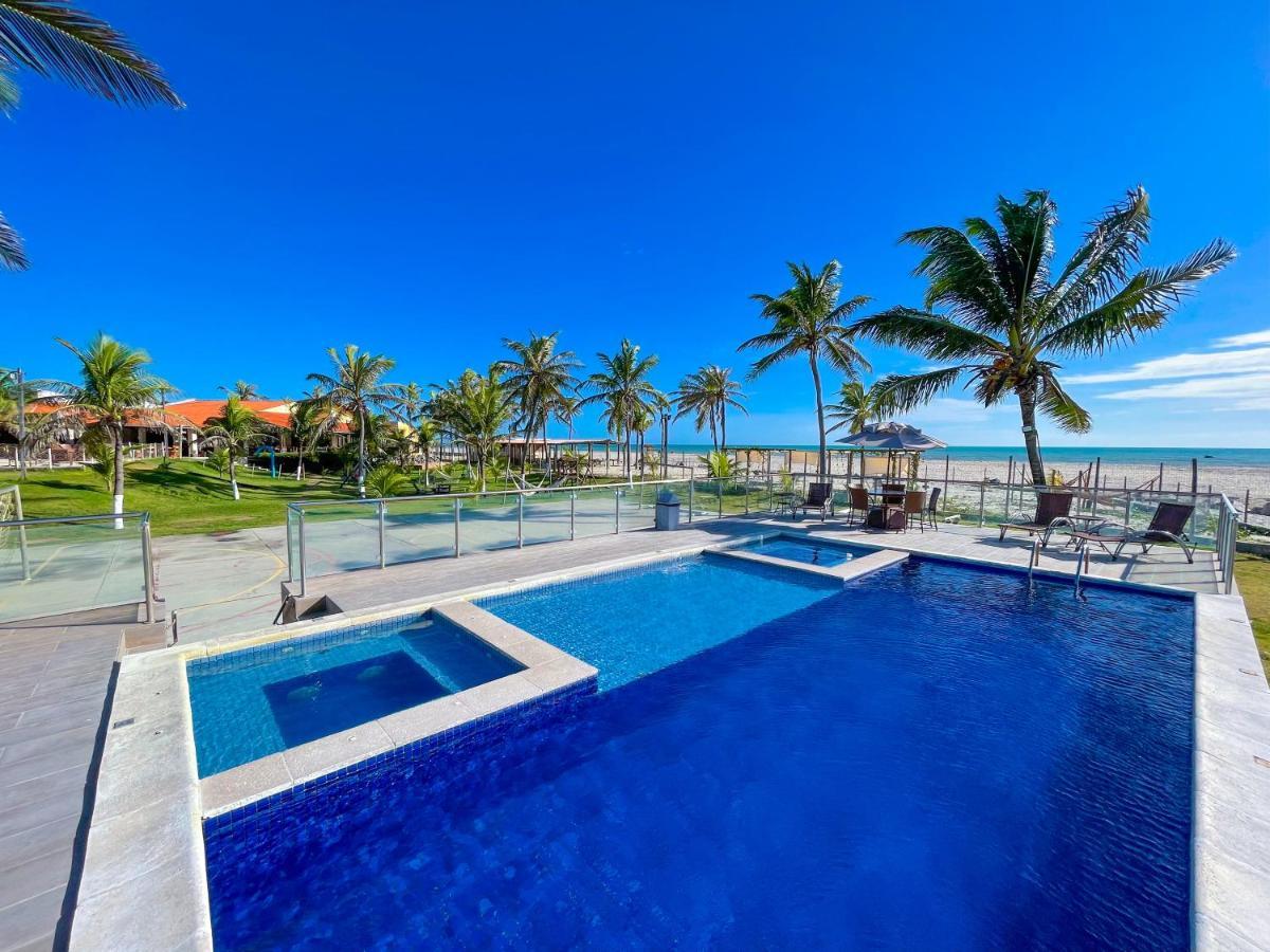 Jangadeiro Praia Hotel Resort - Parque Aquatico E Pe Na Areia Aquiraz Exteriör bild