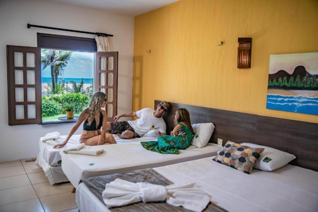 Jangadeiro Praia Hotel Resort - Parque Aquatico E Pe Na Areia Aquiraz Exteriör bild