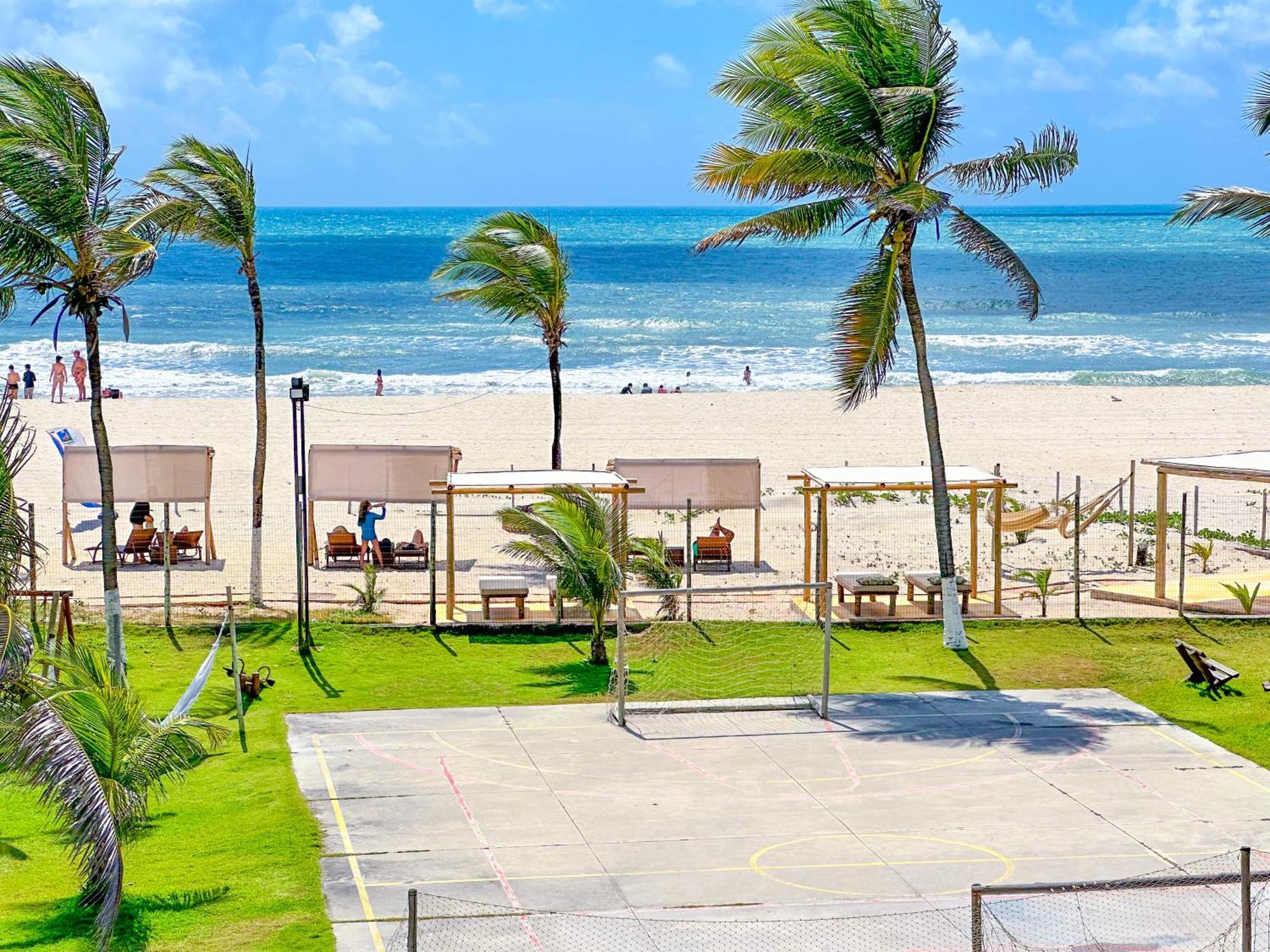 Jangadeiro Praia Hotel Resort - Parque Aquatico E Pe Na Areia Aquiraz Exteriör bild