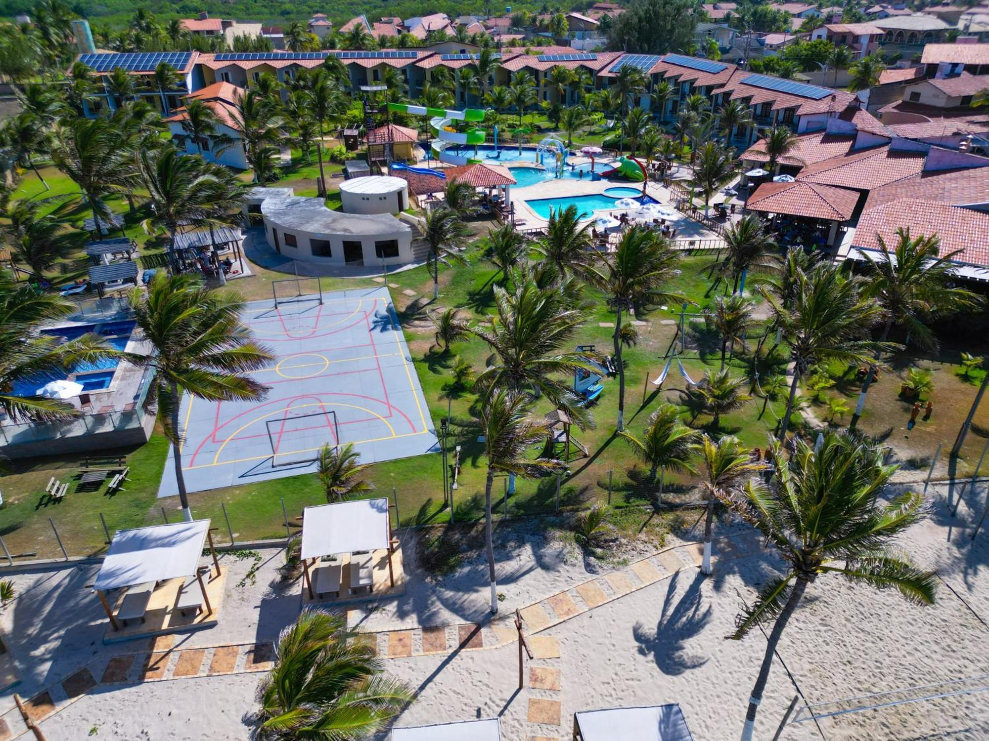 Jangadeiro Praia Hotel Resort - Parque Aquatico E Pe Na Areia Aquiraz Exteriör bild