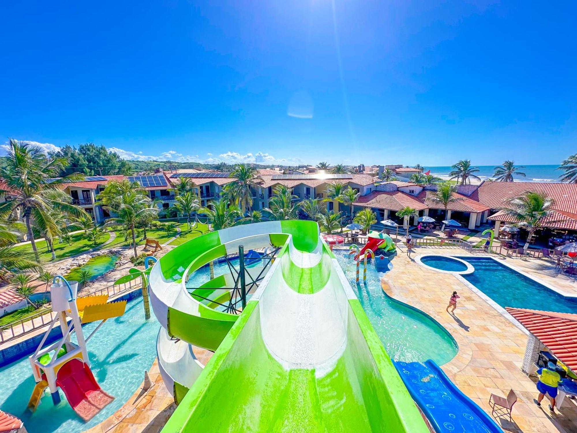 Jangadeiro Praia Hotel Resort - Parque Aquatico E Pe Na Areia Aquiraz Exteriör bild