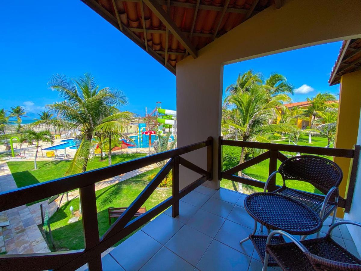 Jangadeiro Praia Hotel Resort - Parque Aquatico E Pe Na Areia Aquiraz Exteriör bild